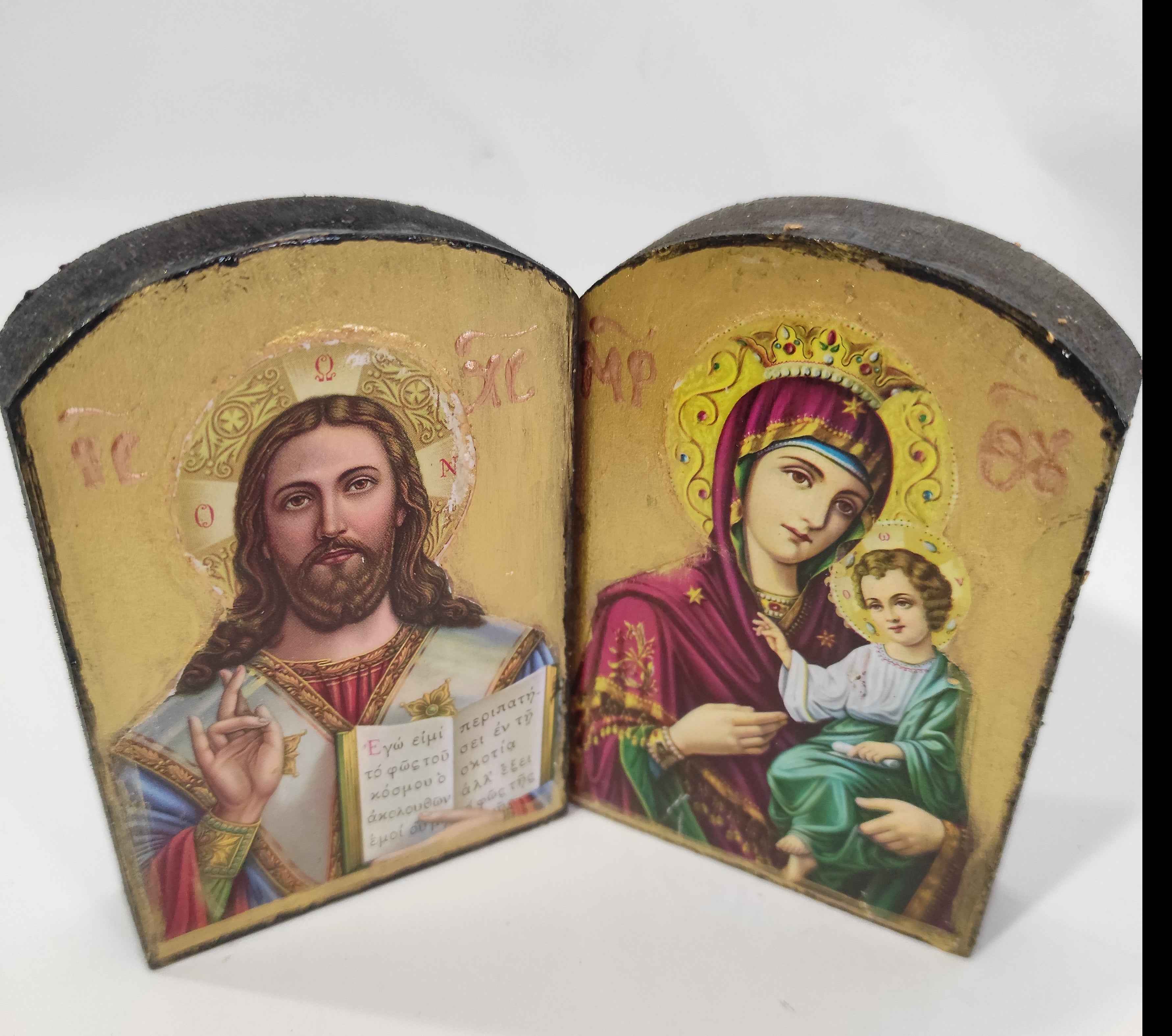 Baptism - Excellent Handmade Favors for your Special Christening-Wedding 7X5 cm /Diptych