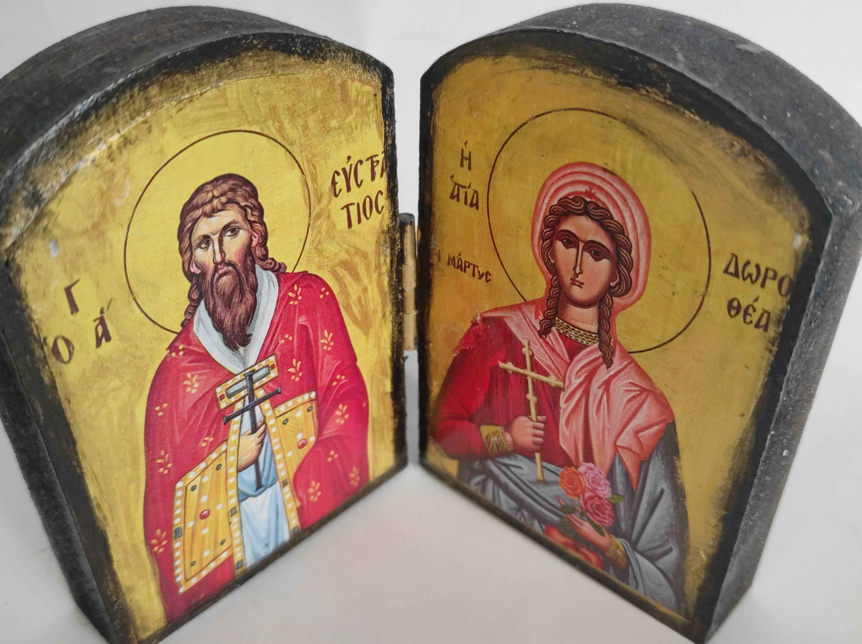 Baptism - Excellent Handmade Favors for your Special Christening-Wedding 7X5 cm /Diptych