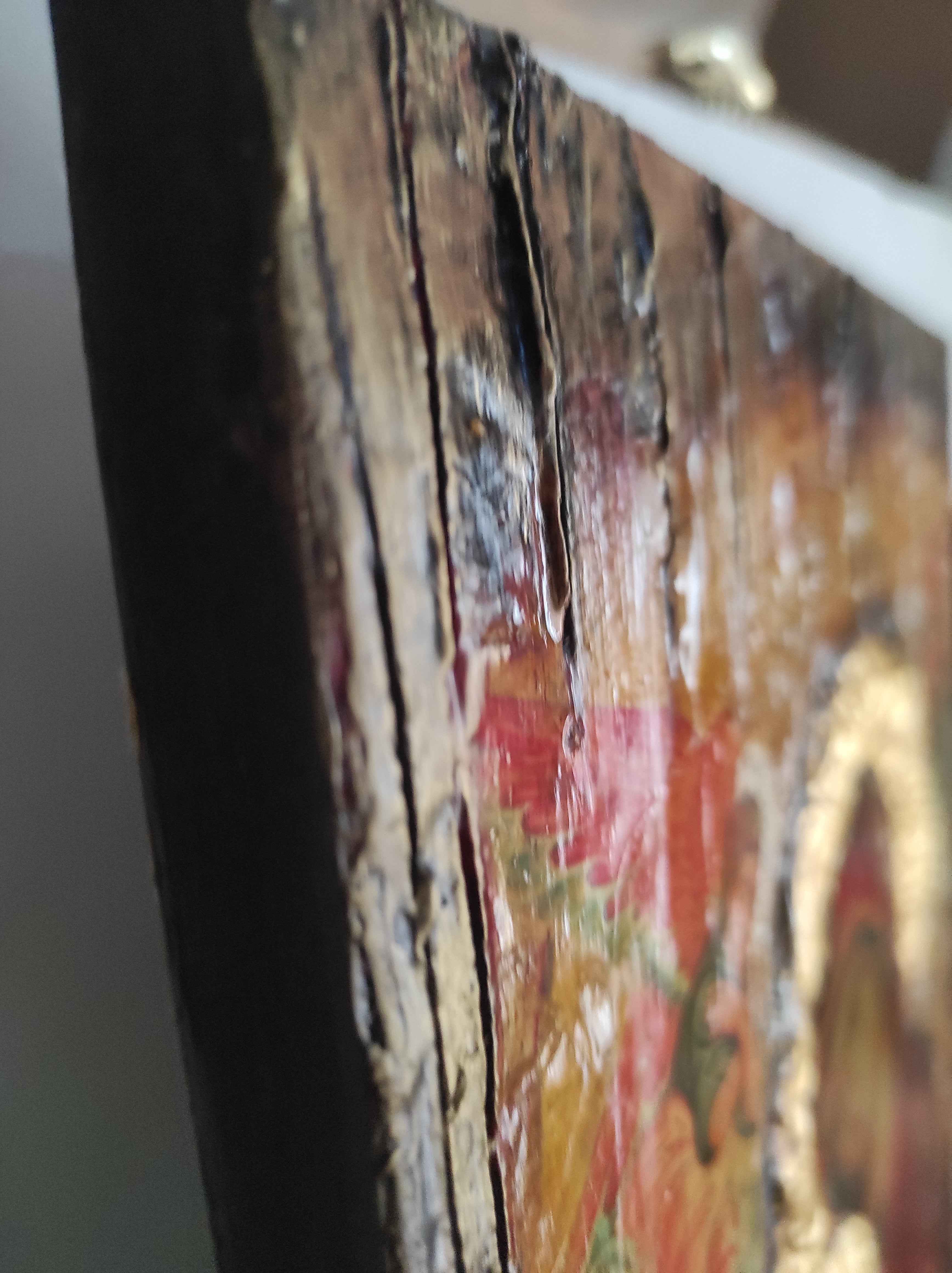 Virgin Mary Panagia Therapevousa Icon-Orthodox Greek Byzantine Handmade Icons