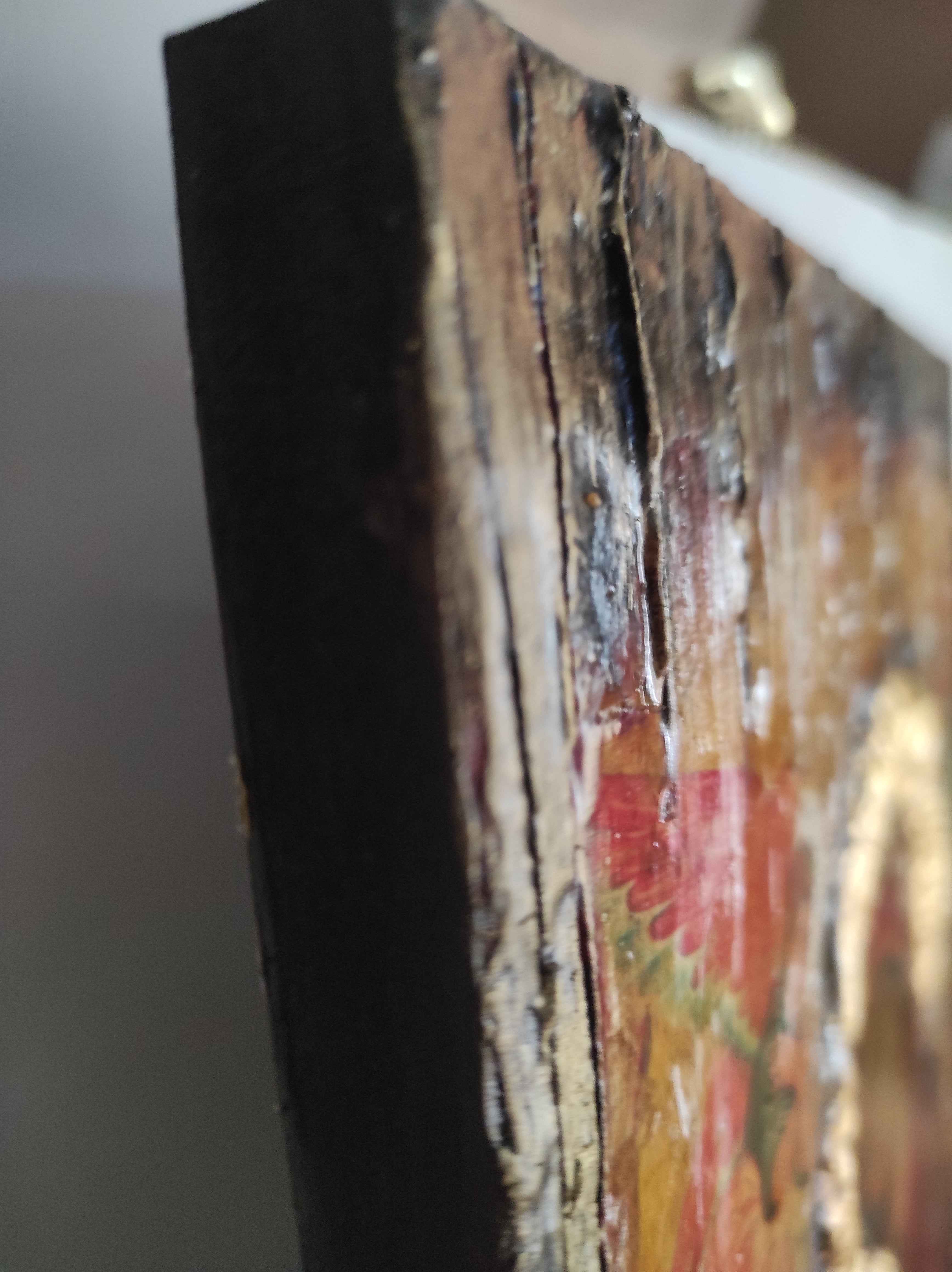 Virgin Mary Panagia Therapevousa Icon-Orthodox Greek Byzantine Handmade Icons