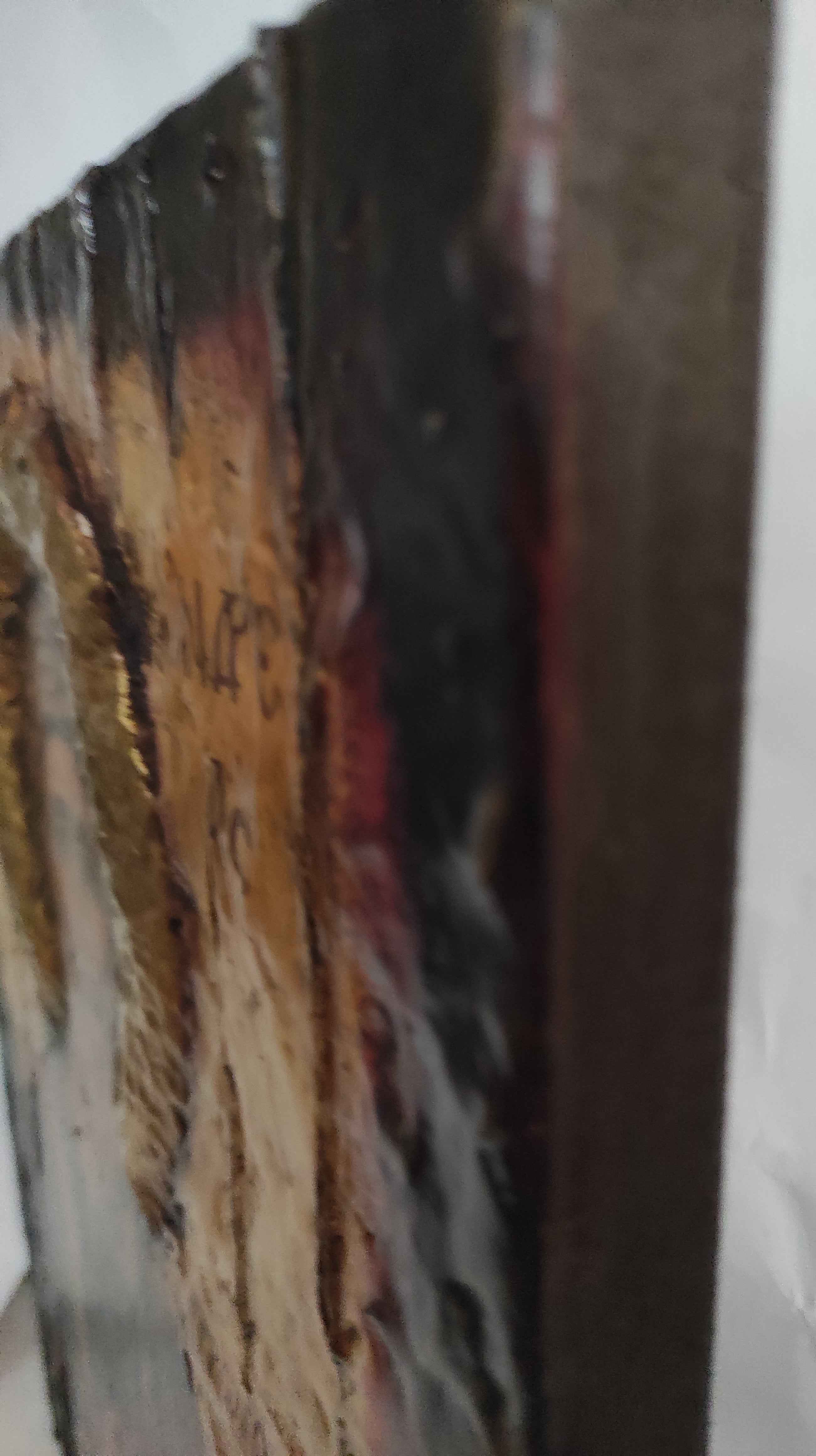 Saint Andrew Byzantine Icon - Handmade Greek Orthodox Icon for Antique Wedding Gift