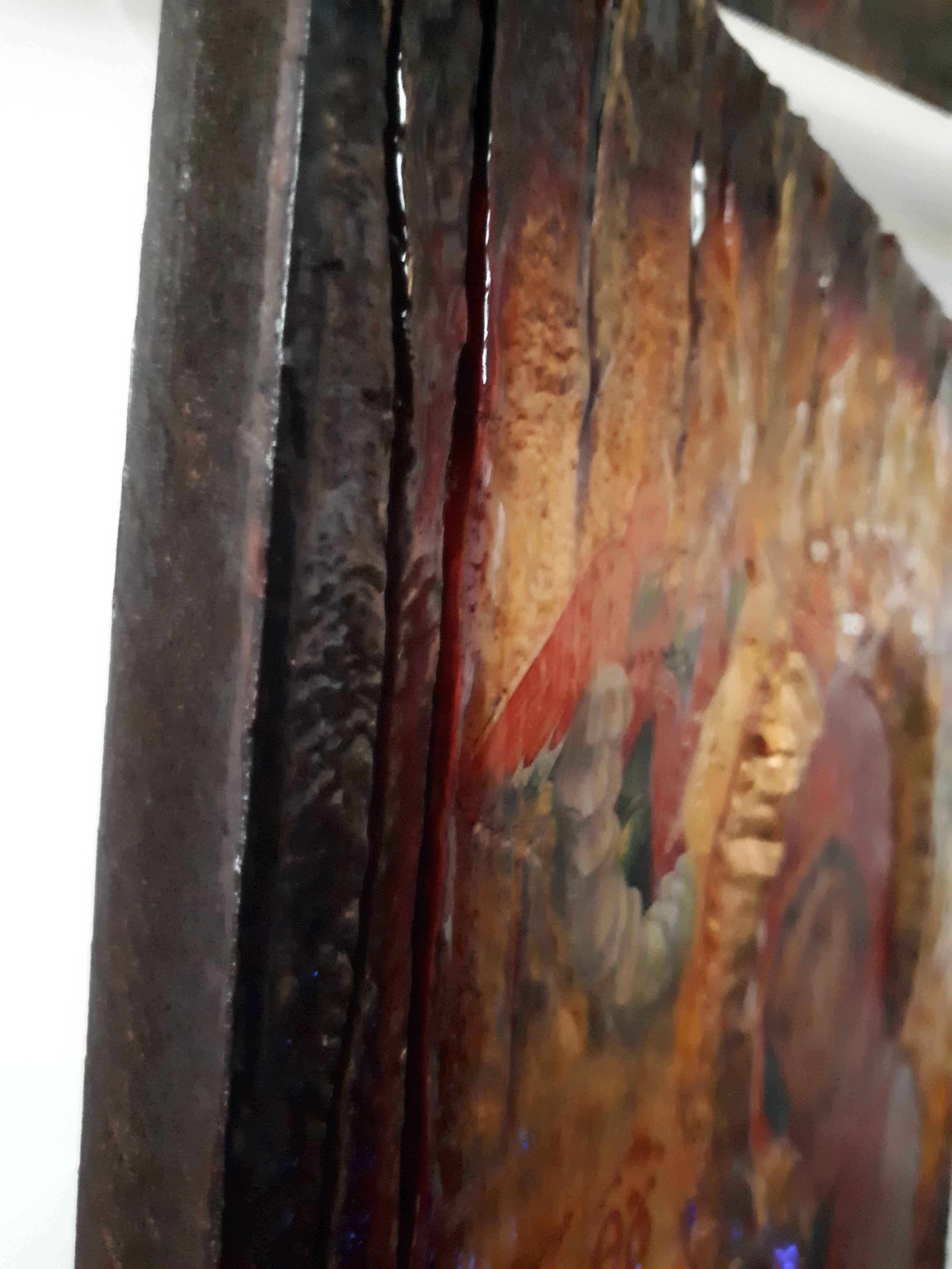 Virgin Mary Vrefokratousa Icon - Orthodox Byzantine Religious Icon Antique Style