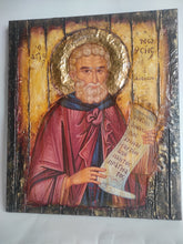 Load image into Gallery viewer, Saint Moses the Ethiopian Icon Greek Byzantine Orthodox Christian Handmade Icons