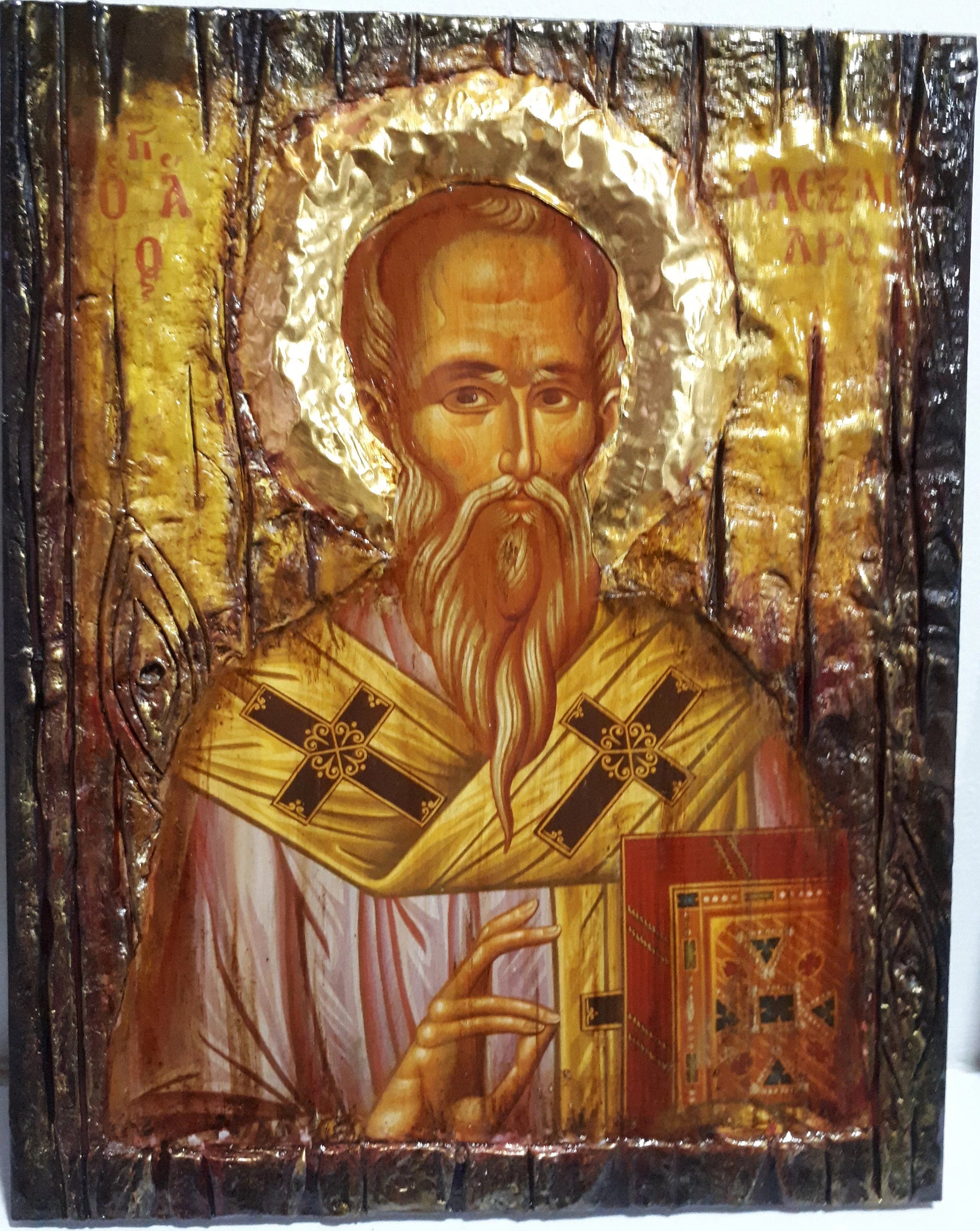 Saint St Alexander Alexandros Patriarch of Constantinople Icon-Christian Orthodox Byzantine Icons