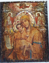 Load image into Gallery viewer, Virgin Mary and Jesus Christ AXION ESTI Icon- Greek Orthodox Russian Icons