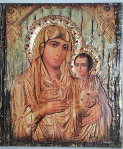 Virgin Mary with Jesus&nbsp; Jerusalem&nbsp;New&nbsp;Icon - Orthodox Greek Byzantine Icons