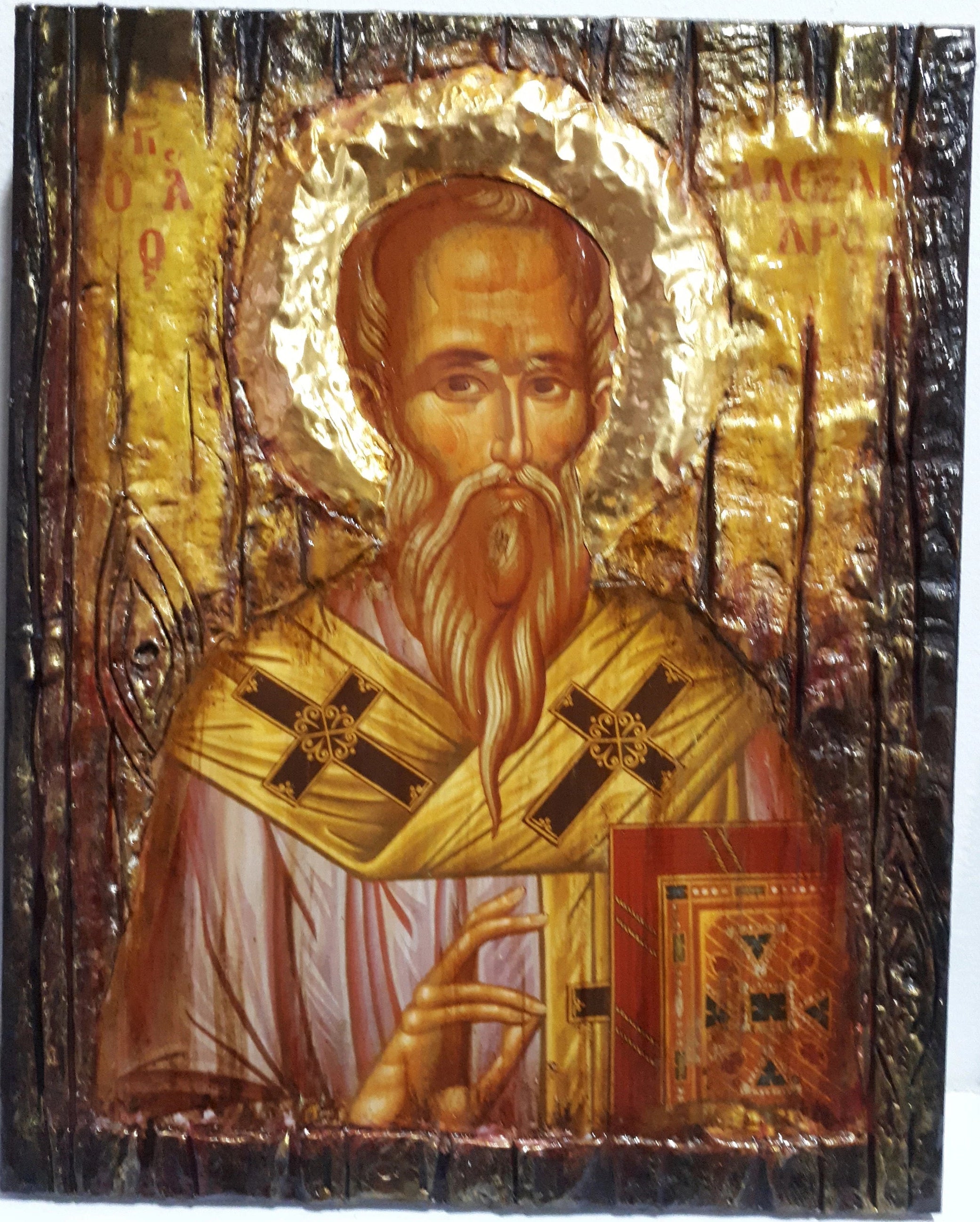 Saint St Alexander Alexandros Patriarch of Constantinople Icon-Christian Orthodox Byzantine Icons