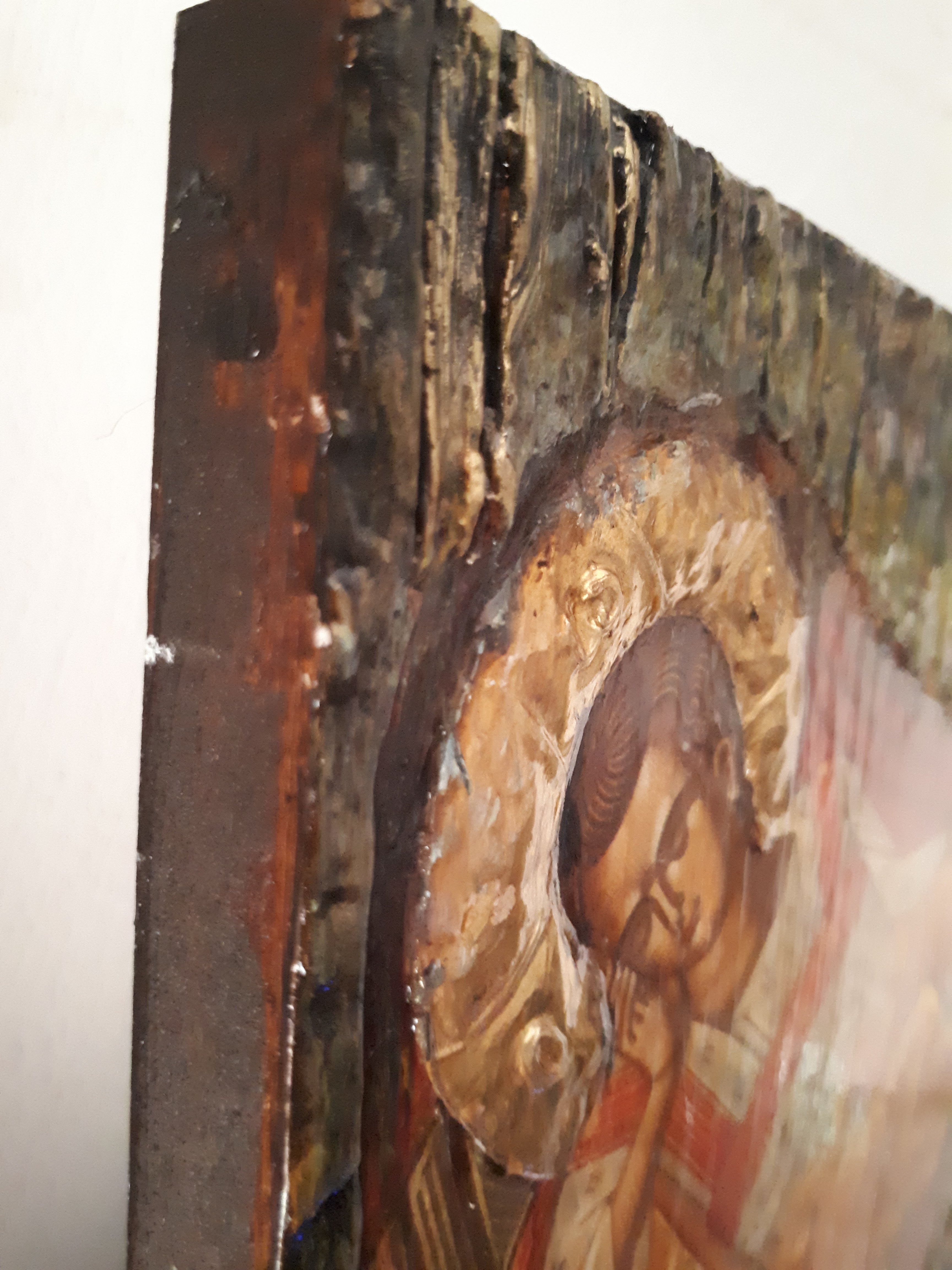 Jesus Christ Anapeson Icon-Orthodox Religious Greek Byzantine Icons - Vanas Collection