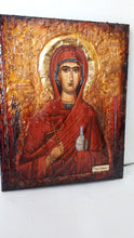 Load image into Gallery viewer, Saint St. Anastasia Farmakolytria Icon-Greek Russian Orthodox Antique Style Icon - Vanas Collection