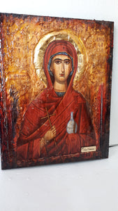 Saint St. Anastasia Farmakolytria Icon-Greek Russian Orthodox Antique Style Icon - Vanas Collection