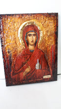 Load image into Gallery viewer, Saint St. Anastasia Farmakolytria Icon-Greek Russian Orthodox Antique Style Icon - Vanas Collection