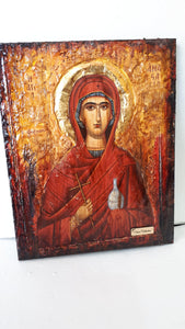 Saint St. Anastasia Farmakolytria Icon-Greek Russian Orthodox Antique Style Icon - Vanas Collection