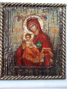 Virgin Mary Vrefokratousa Icon-Jesus Christ Orthodox Russian Byzantine Icons - Vanas Collection