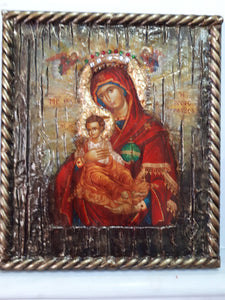Virgin Mary Vrefokratousa Icon-Jesus Christ Orthodox Russian Byzantine Icons - Vanas Collection