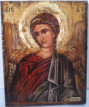 Laden Sie das Bild in den Galerie-Viewer, Angel of the Lord-Angel of God- Greek Byzantine Antique Style Icons - Vanas Collection