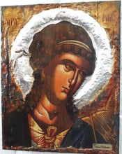 Load image into Gallery viewer, Archangel Michael handmade Greek Christian Orthodox byzantine icon - Vanas Collection