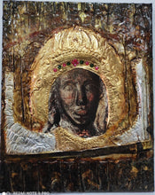 Load image into Gallery viewer, Archangel Michael of Mantamados Icon-Greek Handmade Byzantine Orthodox Icons - Vanas Collection