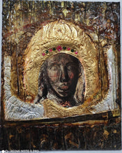 Load image into Gallery viewer, Archangel Michael of Mantamados Icon-Greek Handmade Byzantine Orthodox Icons - Vanas Collection