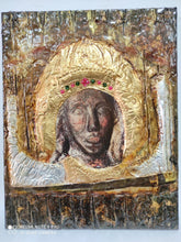 Load image into Gallery viewer, Archangel Michael of Mantamados Icon-Greek Handmade Byzantine Orthodox Icons - Vanas Collection