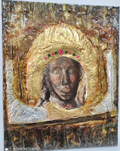 Load image into Gallery viewer, Archangel Michael of Mantamados Icon-Greek Handmade Byzantine Orthodox Icons - Vanas Collection