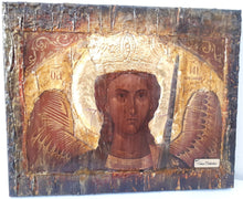 Load image into Gallery viewer, Archangel Michael of Mantamados Icon-Greek Russian Byzantine Orthodox Icons - Vanas Collection