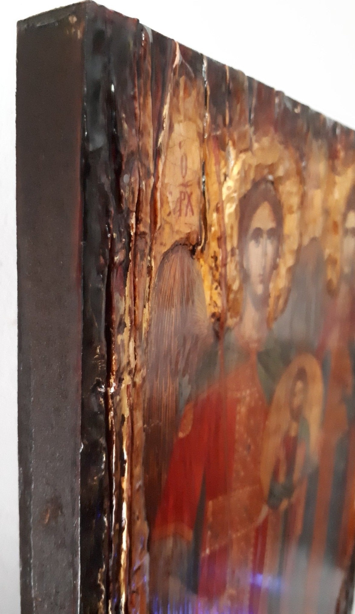 Archangels Michael and Gabriel Icon-Greek Orthodox Byzantine Icons Gift - Vanas Collection