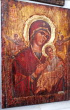 Load image into Gallery viewer, Holy Virgin Mary Fovera Prostasia Icon - Greek Orthodox Russian Byzantine Icon - Vanas Collection