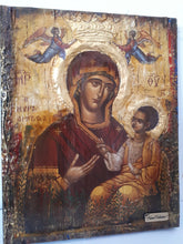 Laden Sie das Bild in den Galerie-Viewer, Holy Virgin Mary the Myrtidiotissa- Panagia Myrtidiotissa Greek Byzantine Icons - Vanas Collection