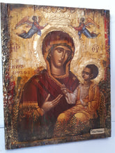 Laden Sie das Bild in den Galerie-Viewer, Holy Virgin Mary the Myrtidiotissa- Panagia Myrtidiotissa Greek Byzantine Icons - Vanas Collection