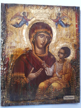 Laden Sie das Bild in den Galerie-Viewer, Holy Virgin Mary the Myrtidiotissa- Panagia Myrtidiotissa Greek Byzantine Icons - Vanas Collection