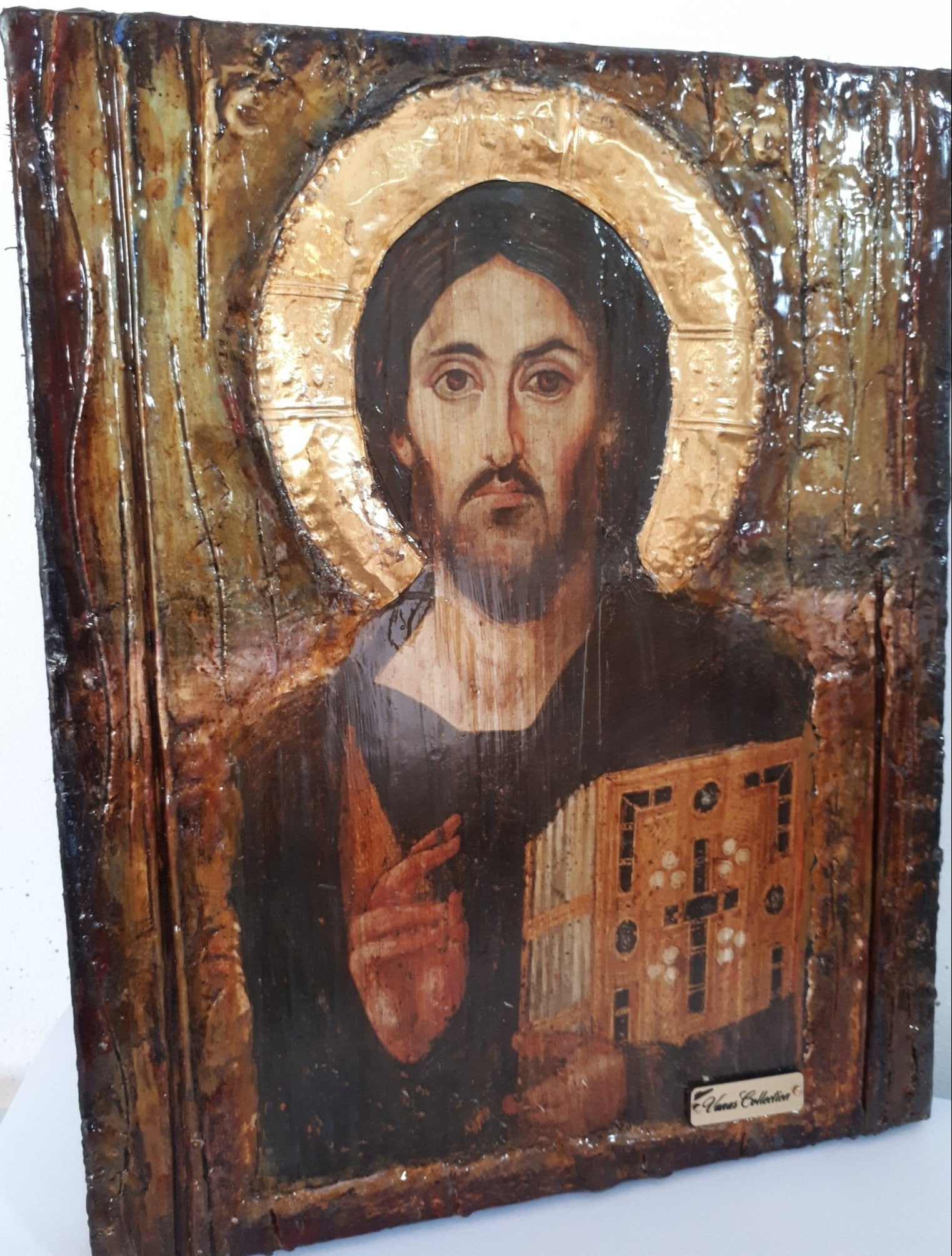 Jesus Christ Pantocrator Blessed of Sina-Orthodox Icons - Vanas Collection