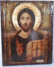 Load image into Gallery viewer, Jesus Christ Pantocrator Blessed of Sina-Orthodox Icons - Vanas Collection