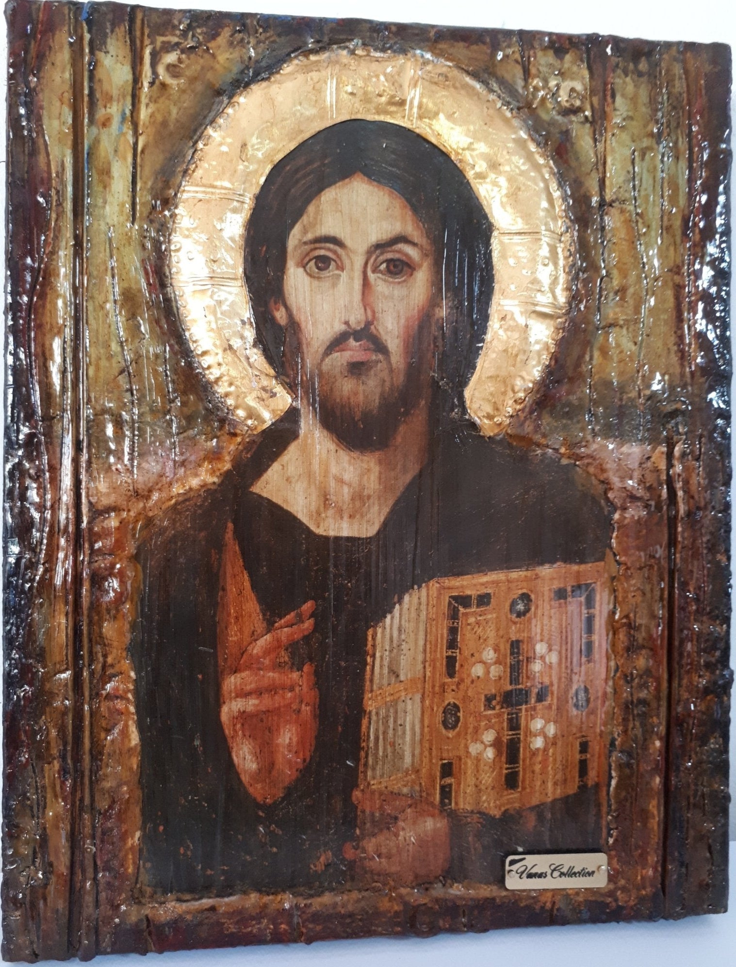 Jesus Christ Pantocrator Blessed of Sina-Orthodox Icons - Vanas Collection