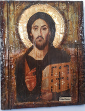 Load image into Gallery viewer, Jesus Christ Pantocrator Blessed of Sina-Orthodox Icons - Vanas Collection