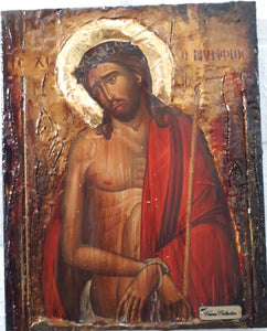 Jesus Christ "the Bridegroom" Nymphios-Greek Russian Orthodox Byzantine Icons - Vanas Collection