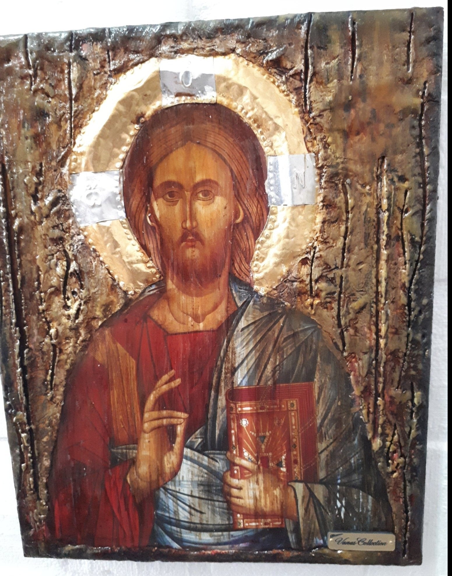 Jesus Christ the PANTOCRATOR- Blessed -Orthodox Byzantine Greek Icon - Vanas Collection
