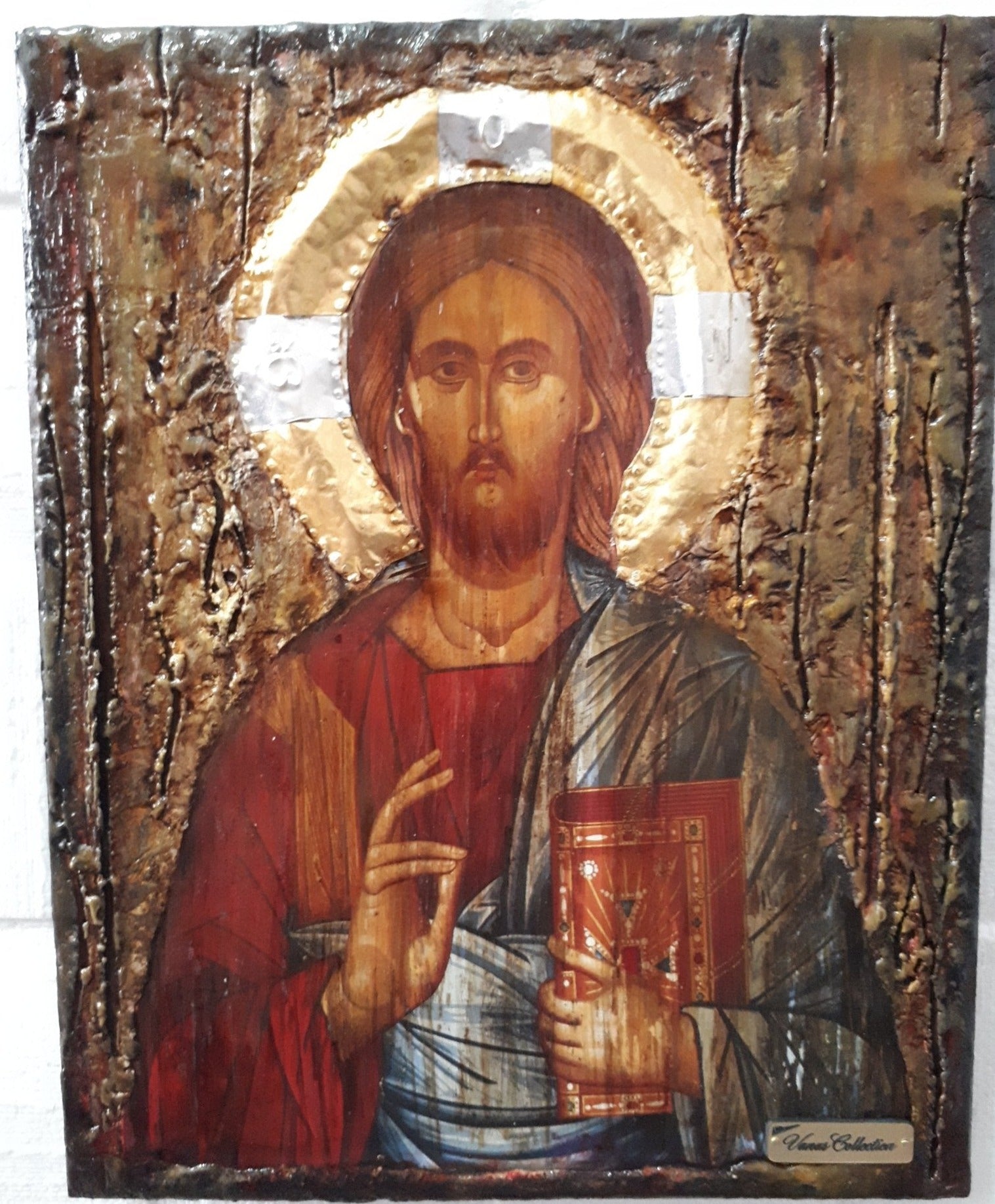 Jesus Christ the PANTOCRATOR- Blessed -Orthodox Byzantine Greek Icon - Vanas Collection