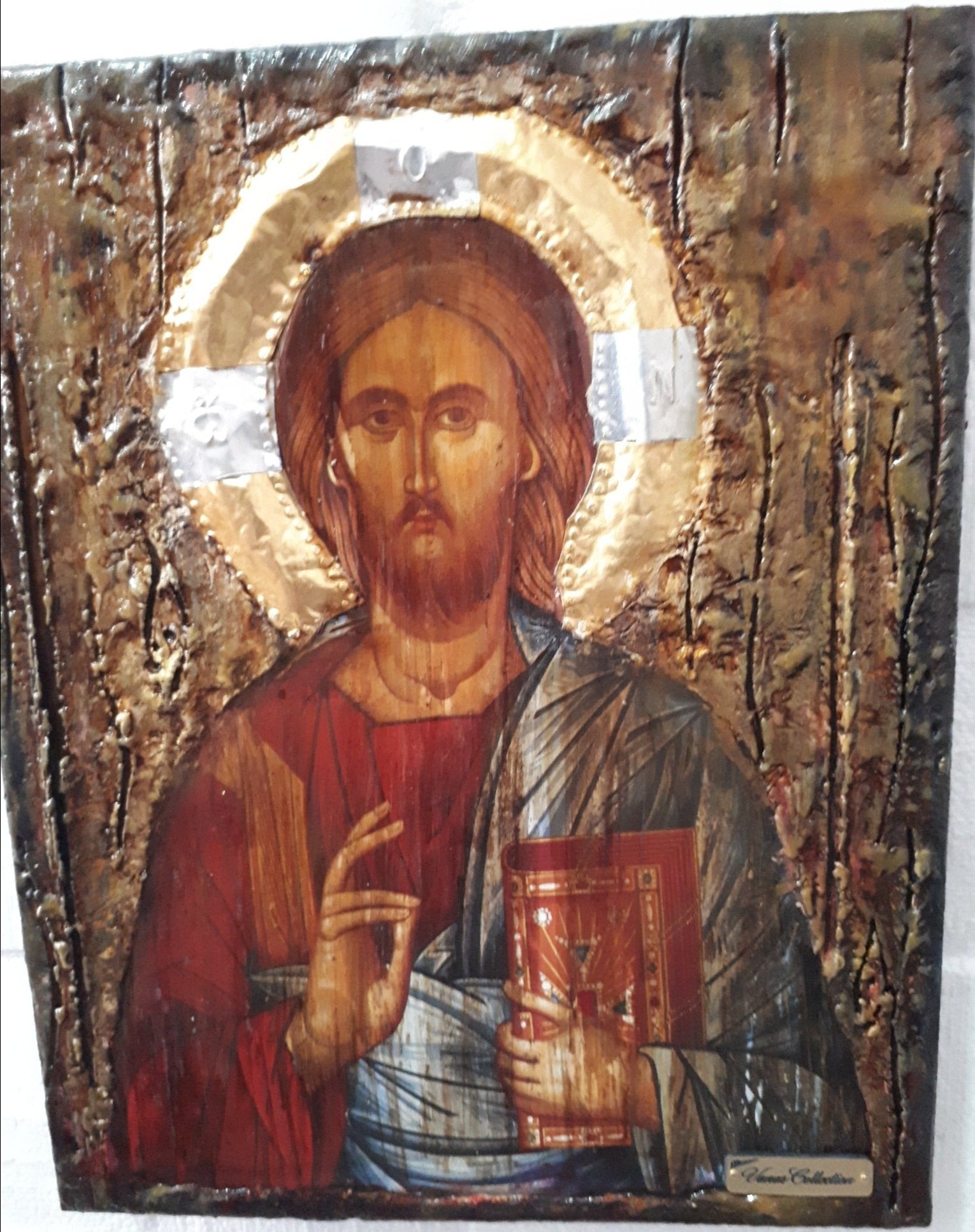 Jesus Christ the PANTOCRATOR- Blessed -Orthodox Byzantine Greek Icon - Vanas Collection