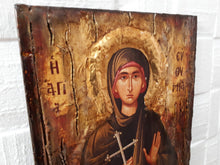 Load image into Gallery viewer, Orthodox Icon of Euphemia the Great Martyr Greek Byzantine Antique Style Icon - Vanas Collection