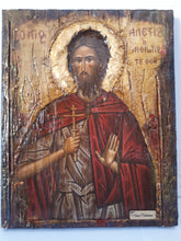 Load image into Gallery viewer, Saint Alexios The Man of God Icon- Greek Russian Byzantine Orthodox Icons - Vanas Collection