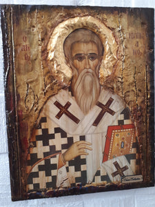 Saint Cyprian,St Cyprian,Saint Kyprianos, St Kyprianos, Agios Kyprianos Icon Art - Vanas Collection