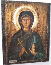 Load image into Gallery viewer, Saint Eugene Evgenia ΑΓΙΑ ΕΥΓΕΝΙΑ Greek Russian Orthodox Antique Style Icons - Vanas Collection