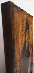 Saint Gerasimos-Handmade Greek Byzantine Icon-Orthodox Russian Christianity Icon - Vanas Collection