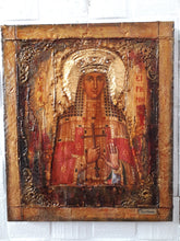 Load image into Gallery viewer, Saint Irene the Great Martyr of Thessalonica Orthodox Greek Byzantine Mount Athos - Vanas Collection