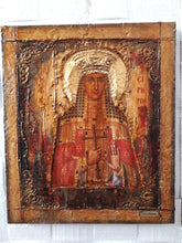 Load image into Gallery viewer, Saint Irene the Great Martyr of Thessalonica Orthodox Greek Byzantine Mount Athos - Vanas Collection