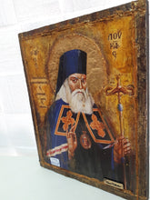Load image into Gallery viewer, Saint Loukas Luke Icon-Greek Orthodox Byzantine Antique Style Icons - Vanas Collection