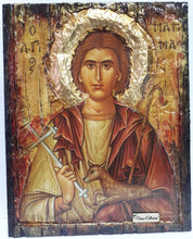 Load image into Gallery viewer, Saint Mammas Mammes Icon Mames Mamas ΑΓΙΟΣ ΜΑΜΜΑΣ Byzantine Greek Art Icons - Vanas Collection