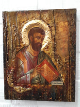Laden Sie das Bild in den Galerie-Viewer, Saint Markos Mark Evangelist, the Apostle-Handmade Orthodox Christian Greek Icon - Vanas Collection