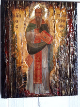 Laden Sie das Bild in den Galerie-Viewer, Saint Polychronios the Hieromartyr Martyr on Wood Icon-Orthodox Greek Christian Catholic Icons - Vanas Collection