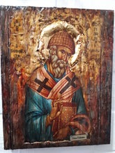 Load image into Gallery viewer, Saint Spyridon the Wonderworker, bishop of Trimithus-Greek Orthodox Russian Icon - Vanas Collection